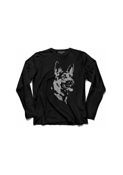 German Shepherd Alman Kurdu Polıce Dog Uzun Kollu Tişört (512971547)