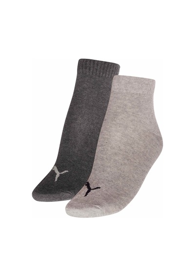 Puma Unısex 2li Paket Çorap 935325 01 Gri