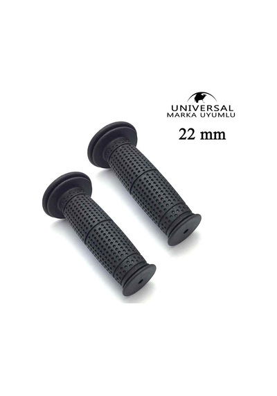 Chopper Cafe Racer Universal 22 Mm Silikon Elcik Seti Siyah 116b