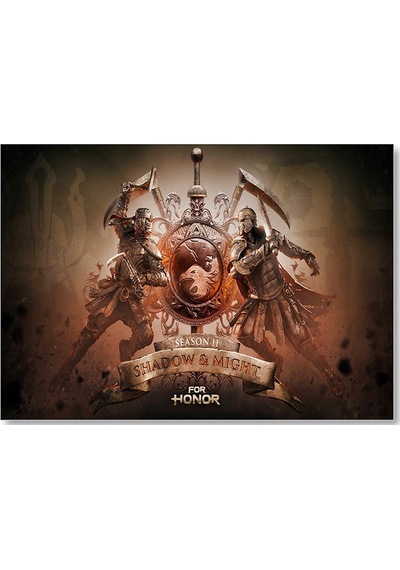 Cakasepetim For Honor Season 2 Shadow Ve Might Görseli Ahşap Mdf Tablo