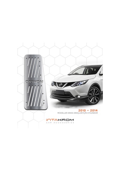 intakrom Nissan Qashqai Krom Ayak Dinlendirme Pedalı - 2010 - 2014