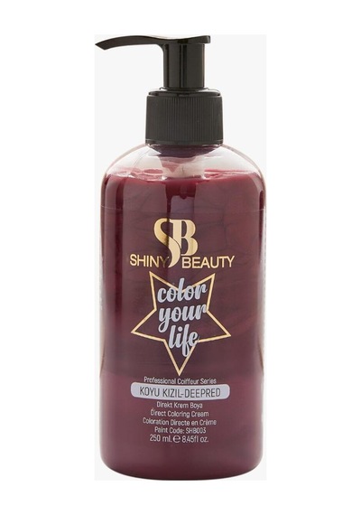 Shıny Beauty Biber Kızılı Geçici Krem Saç Boyası 250 Ml