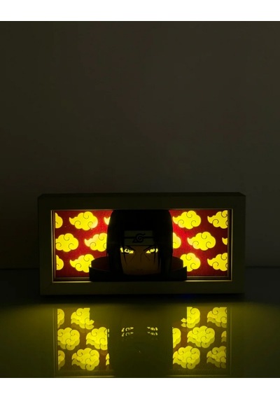 Itachi 3d Led Aydınlatma - 16 X 26 Renkli