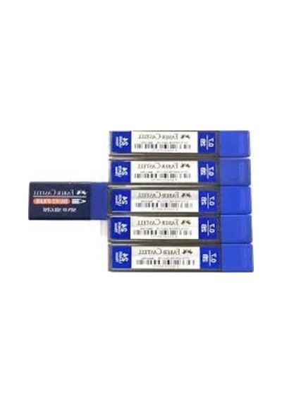 5 Adet 0.7 Mm Kalem Ucu Ve 1 Adet Silgi Seti - Faber-castell