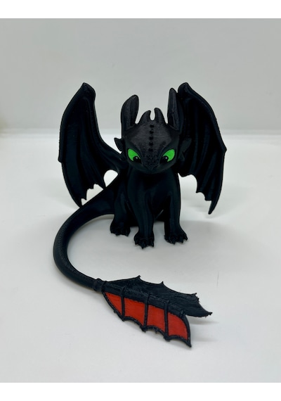 Toothless 3d Figür