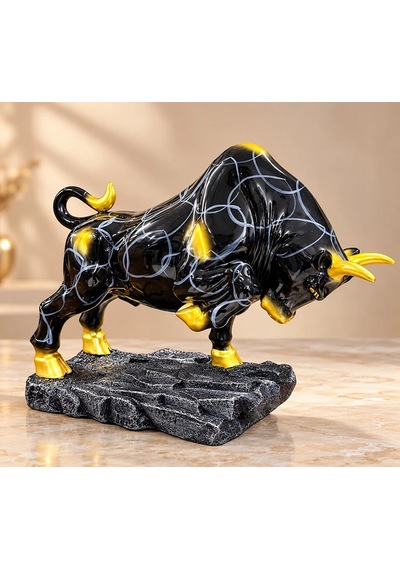 Polyester Boğa Figürü Alk6109 44 Cats