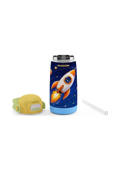 Puccon Pipetli Erkek Çocuk Okul Matarası 420 Ml Paslanmaz Çelik Termos - Lacivert Sarı - Erkek Çocuk - 60041 Çok Renkli Puccon Pipetli Erkek Çocuk Okul Matarası 420 Ml Paslanmaz Çelik Termos - Lacivert Sarı - Erkek Çocuk - 60041 Çok Renkli