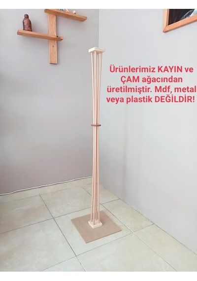 Ayrex Ahşap Lambader,köşe Lambası Diğer