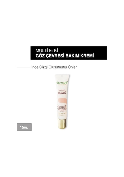 Dermokil Göz Çevresi Bakım Kremi 15 ml x 2 Adet