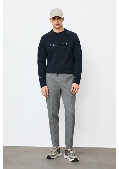 Lufian Cooper Erkek Sweatshirt Lacivert Lacivert 112030198100200