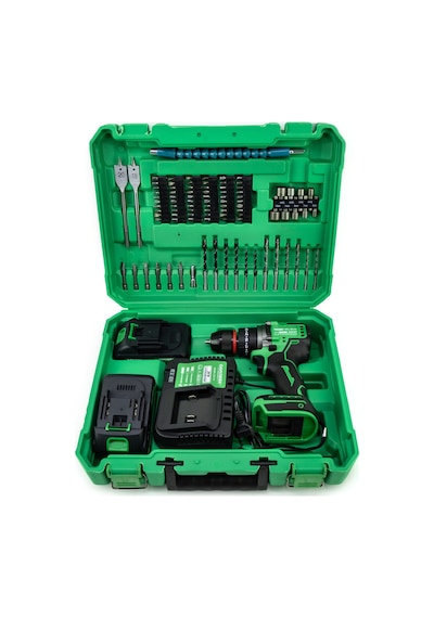 Dawreek 10MM 36V Kömürsüz Akülü Vidalama - Yeşil