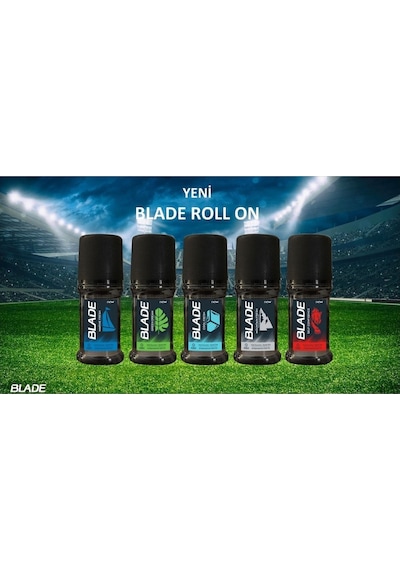 Blade Cool Fresh Erkek Roll-On Deodorant 2 x 50 ML Blade Cool Fresh Erkek Roll-On Deodorant 2 x 50 ML