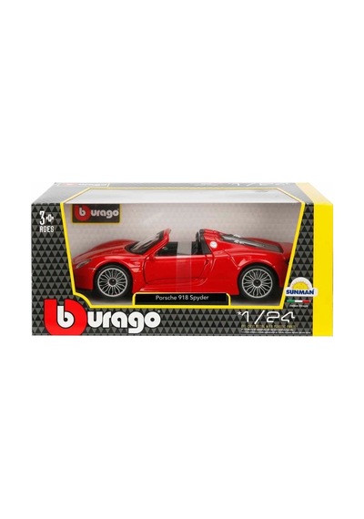 21076 1:24 Porsche 918 Spyder Model Araba