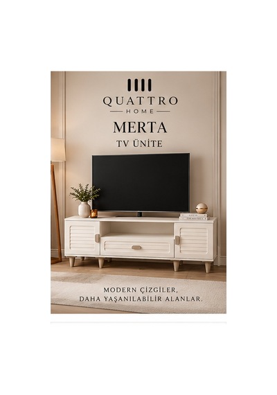Merta Tv Ünitesi Krem-bej