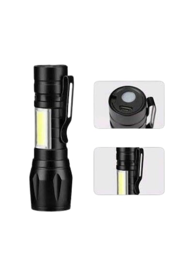 Sepetopia Led Lamba El Feneri Küçük Taşınabilir Usb Şarjlı Acil Durum Lambası 84129955