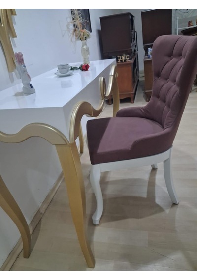 Dresuar Cnc Kabartma 90663 Model Aynalı Gökyüzü Sandalye Ayak Parlak Beyaz Gold Renk Beyaz - Gold Dresuar Cnc Kabartma 90663 Model Aynalı Gökyüzü Sandalye Ayak Parlak Beyaz Gold Renk Beyaz - Gold