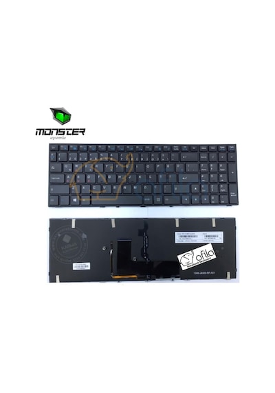 Monster Abra A5 V5.2 A5 V5.2.1 A5 V5.2.2 Klavyesi Siyahtr Işıklı 73860380