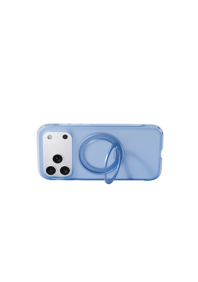 Torras Apple iPhone 17 Pro / 18 Pro Uyumlu Ostand R Air Magsafe Kapak Açık Mavi