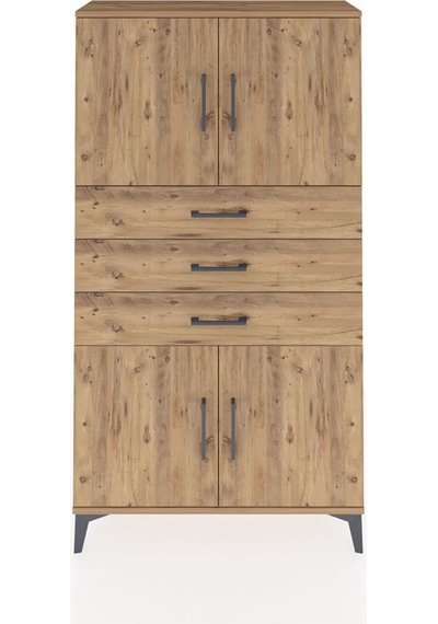 Arges Dolap 3 Raflı 3 Çekmeceli 4 Kapaklı 88x30x163 Çam-çam Atlas Çam Arges Dolap 3 Raflı 3 Çekmeceli 4 Kapaklı 88x30x163 Çam-çam Atlas Çam