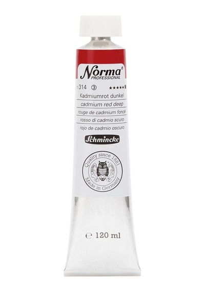 Schmincke Norma Profesyonel Yağlı Boya 120 ML 314 Cadmium Red Deep