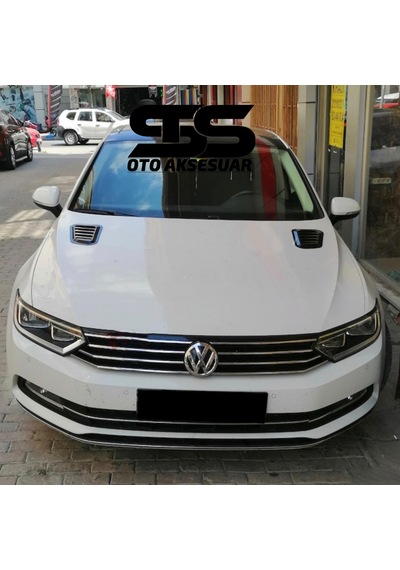 Volkswagen Passat Uyumlu Piano Black Kaput Üstü Havalandırma Izgarası