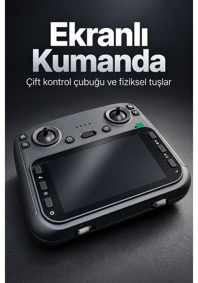 Kameralı Drone Katlanır Gövde Ve Yedek Pervane Seti