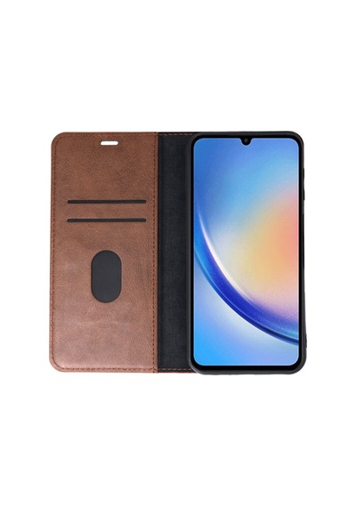 Samsung Galaxy Uyumlu A24 4g Kılıf Trend S Plus Kapaklı Kılıf - Taba Bz8683140587703