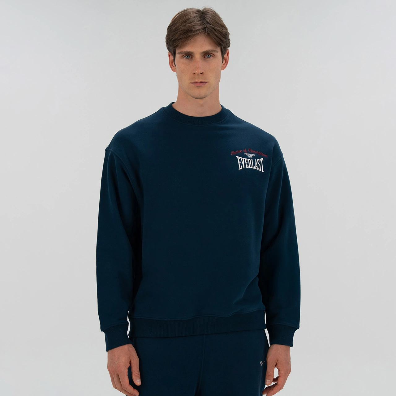 Everlast Heritage Champions Erkek Lacivert Sweatshirt Tm0101 Lacivert
