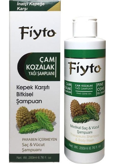 Fiyto Çam Kozalak Yağı Bitkisel Şampuanı 2 x 200 ML