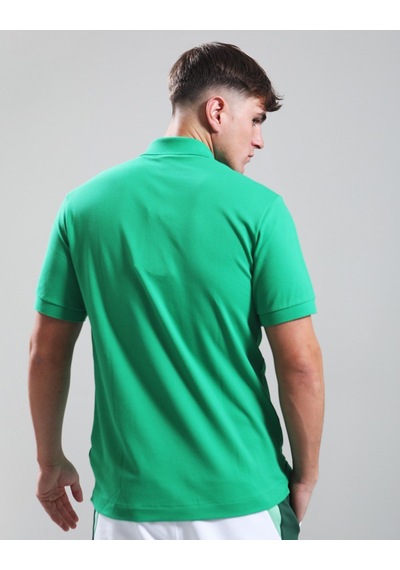 Lacoste Geniş Beden Erkek Polo T-shirt Koyu Yeşil