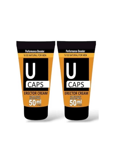 U Caps Men Booster 50 Ml X 2 Adet