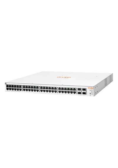 Hp Aruba Instant On, Jl686b, 1930-48g, 48port, Gigabit, Poe 370w, 4 Port Gigabit Sfp, Yönetilebilir, Rack Mount Switch