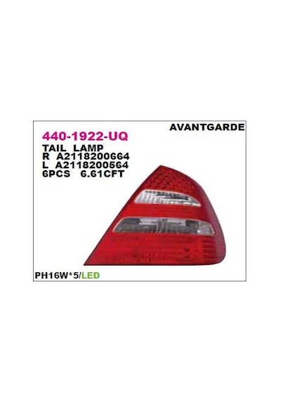 Depo Stop Mercedes-benz E Seri W211 Avangarde 2002-2005 Sağ Dpo-440-1922r-uq