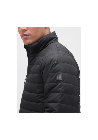 100% Geri Dönüştürülmüş Relaxed Coldcontrol Şişme Mont Siyah
