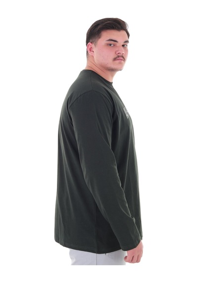 Erkek 115-155 Kilo Arası İçin Uygun Uzun Kol Bisiklet Yaka Mevsimlik Baskılı İnce Sweatshirt Haki Erkek 115-155 Kilo Arası İçin Uygun Uzun Kol Bisiklet Yaka Mevsimlik Baskılı İnce Sweatshirt Haki