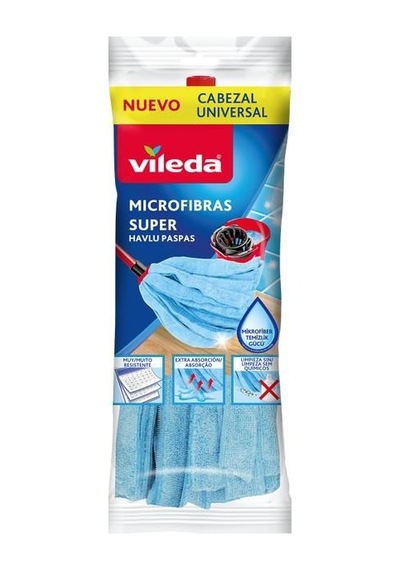 Vileda Mikrofiber Saçaklı Havlu Paspas Yedeği