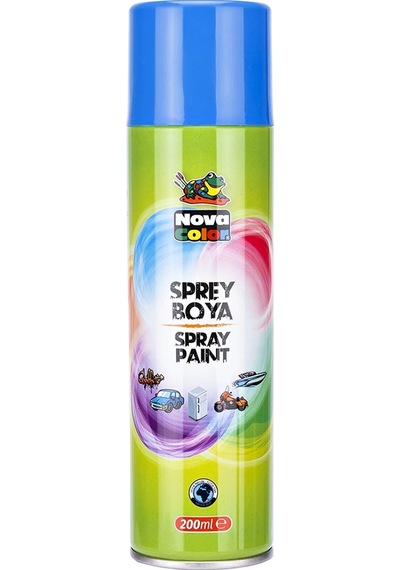 Nova Color Sprey Boya 200 Ml Mavi Diğer
