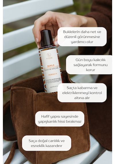 K K-care Cosmetics Kıvırcık Saçlar Için Bukle Belirginleştirici Kremi 150 ML