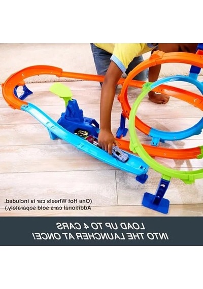 Alsepeteavm Hot Wheels Dolambaçlı Hız Pisti, Akrobasi Oyun Seti