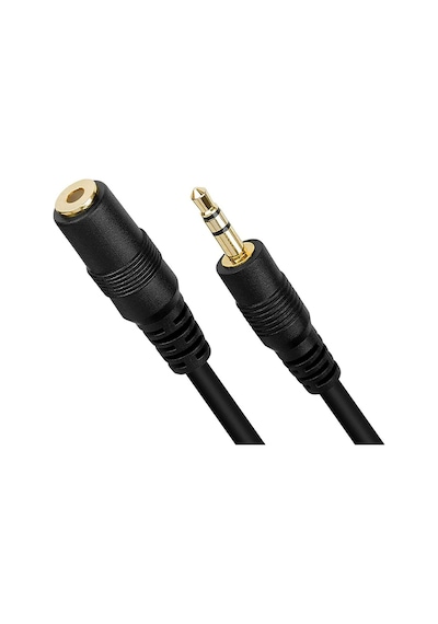 5 Metre 3.5mm Stereo Uzatma Kablosu Aux Extansion Dişi Erkek