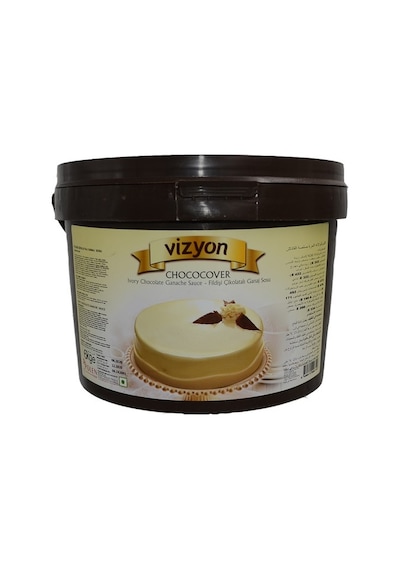 Vizyon Fildişi Çikolatalı Ganaj Sosu 6 kg