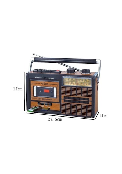 Fp-319Bt Bluetooth Usb+Sd+Fm Radyo+90'Lık Boş Kaset li