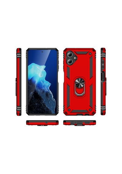 Galaxy A06 Kılıf Zore Vega Kapak Siyah