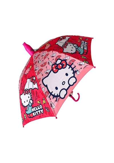Ens Hello Kitty Lisanslı Koruma Kılıflı Çocuk Şemsiye Pembe