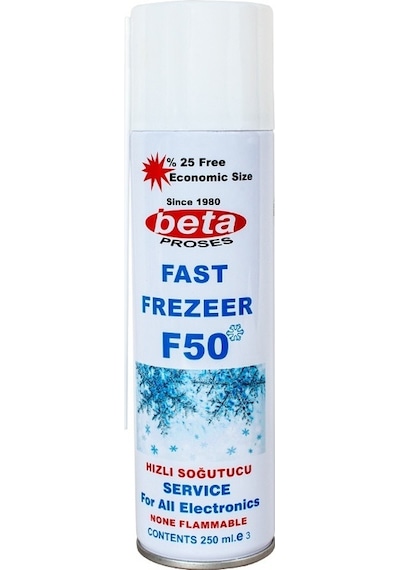 Soğutucu Sprey Beta F-50 200 Ml Kt-50