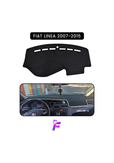 Fıat Linea 2007-2015 Torpido Örtüsü Güneşten, Isıdan, Çatlamadan Korur Oto Aksesuar Tb36 Torpido Halısı