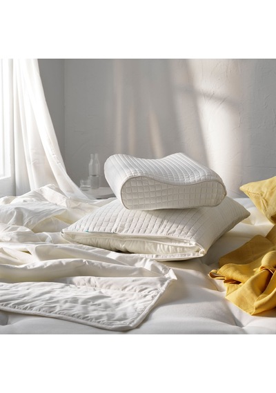 Ikea Rosenvıal Yastık Kılıfı 50 X 60 Cm Beyaz