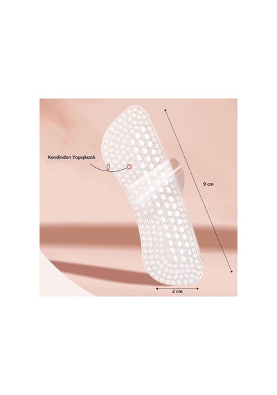 Sora Yumuşatıcı Özellikli Topuk Ağrısını Gidermeye Çok Amaçlı Ortapedik İnce Tasarımlı 2cm 9cm