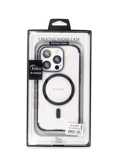 Joko Apple İphone 15 Pro Hilton Magsafe Kapak - Titan Gri