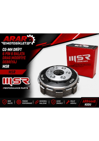 Cg-mh Drift 6 Pin 6 Balata Drag Modifiye Debriyaj Msr -arr4448